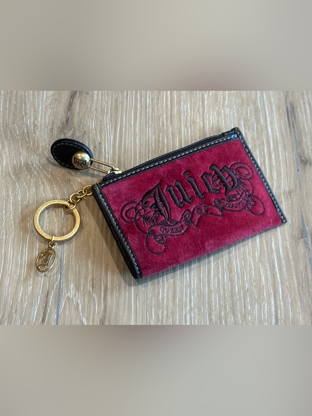 Juicy Couture Vintage Velour Card Holder